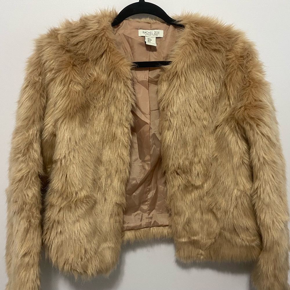 Rachel Zoe Faux Fur Jacket